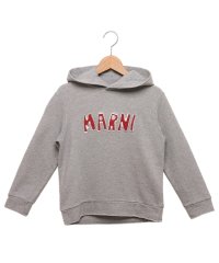 MARNI/マルニ MARNI スウェット フード付きスウェットシャツ キッズ ロゴ グレー ベビー MARNI M00820M00ND IERIA 0M903/505628370