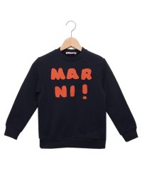 MARNI/マルニ スウェット クルーネック スウェットシャツ キッズ ロゴ ネイビー キッズ MARNI M00935M00NI IERIA 0M803/505628382