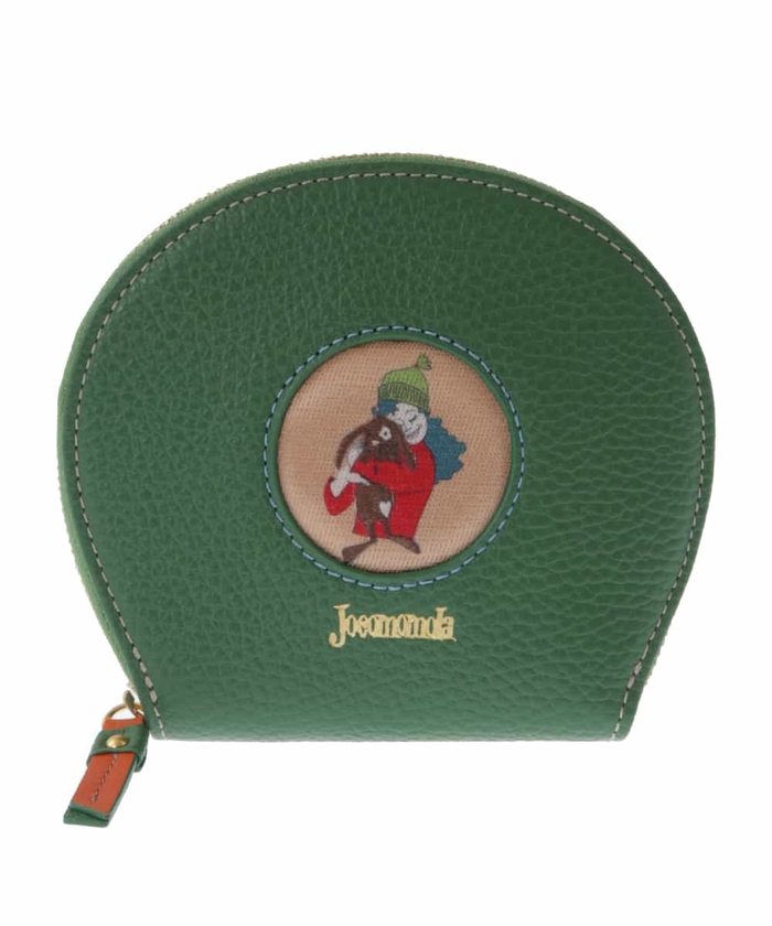 セール 50%OFF】ワンポイントモチーフラウンド型二つ折り財布