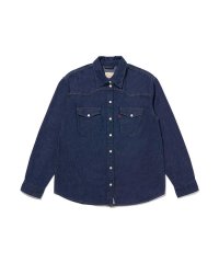 Levi's/アーカイブ ウエスタンシャツ ダークインディゴ RINSE/505629340