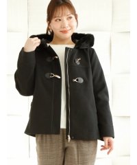 Re-J＆SUPURE/【WEB限定】ファー付きビットショートコート/505630110