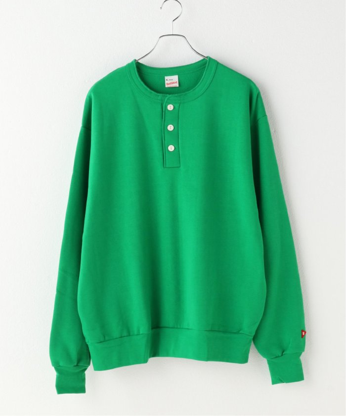 セール】【Healthknit / ヘルスニット】 Classic Sweat Henley L/S