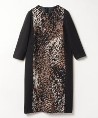 LANVIN COLLECTION/ジオメトリックパネルプリントワンピース/505477887