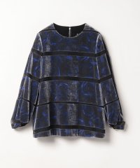 LANVIN COLLECTION/【セットアップ対応商品】ベルベットローズプリントブラウス/505477915