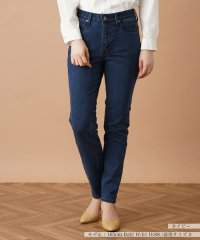 Leilian/【あったか素材】ストレッチデニムパンツ【L JEANS】/505485110