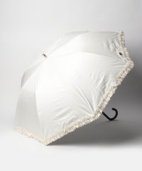 LANVIN en Bleu(umbrella)/晴雨兼用折りたたみ日傘　ドビーフリル/505601422