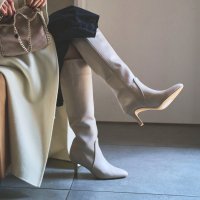 ALUNE SEVEN TWELVE THIRTY/アルネ セヴン トゥエルヴ サーティ ALUNE SEVEN TWELVE THIRTY セミルーズロングブーツ/505628286