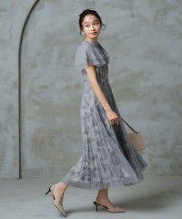RUIRUE BOUTIQUE/ルイルエブティック RUIRUE BOUTIQUE フラワープリント・シアーワンピース/505630144