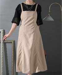 Sawa a la mode/サワアラモード Sawa a la mode ステッチを効かせた大人のジャンパースカート/505631645