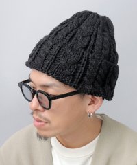 Besiquenti/ウールミックス ケーブル編み ニットワッチ ニット帽 ニットキャップ /505632160