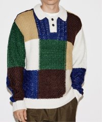 JOINT WORKS/【OBEY / オベイ】 OLIVER PATCHWORK SWEATER ニットネーター/505633028