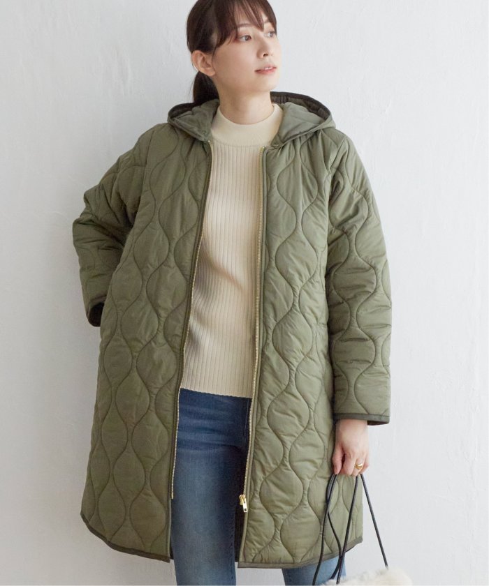 レディース ikka ダッフルコート ちぢま レディース ikka ダッフルコート ちぢま