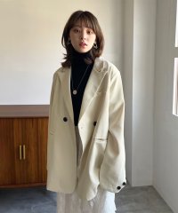 Jewelobe/ジュエローブ Jewelobe ナナメカフスダブルブレストテーラージャケット/505525570