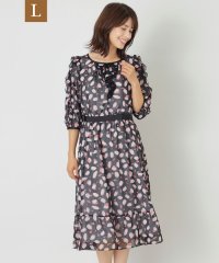 TO BE CHIC(L SIZE)/【L】ペタルフラワープリント　ワンピース/505622485