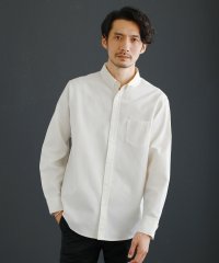 THE CASUAL/カジュアル THE CASUAL SPU 抗菌防臭付きオックス長袖レギュラーカラーシャツ/505628847