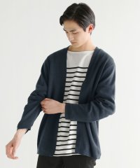 THE CASUAL/カジュアル THE CASUAL SPU 抗菌防臭ミラノリブ編みウォッシャブル着流しカーディガン/505628848