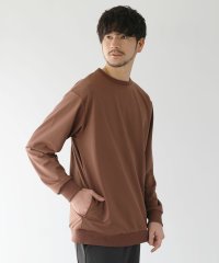 THE CASUAL/カジュアル THE CASUAL SPU ポケット付きスウェットシャツプルオーバー/505628863
