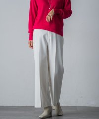 LAUTREAMONT/両面起毛ストレッチワイドパンツ≪洗える≫/505633201