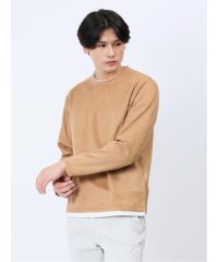 m.f.editorial/カットスエード フェイククルーネック 長袖 メンズ Tシャツ カットソー カジュアル インナー ビジネス ギフト プレゼント/505633381