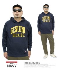 one colors/ジェニュイン ディッキーズ(GENUINE Dickies) パーカー メンズ 大きいサイズ プルオーバー カレッジ ロゴ プリント 裏毛 スウェット スウェッ/505633505