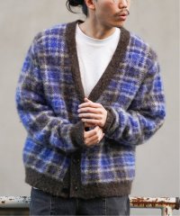 PULP/【JIEDA / ジエダ】MOHAIR CHECKED CARDIGAN/505634503