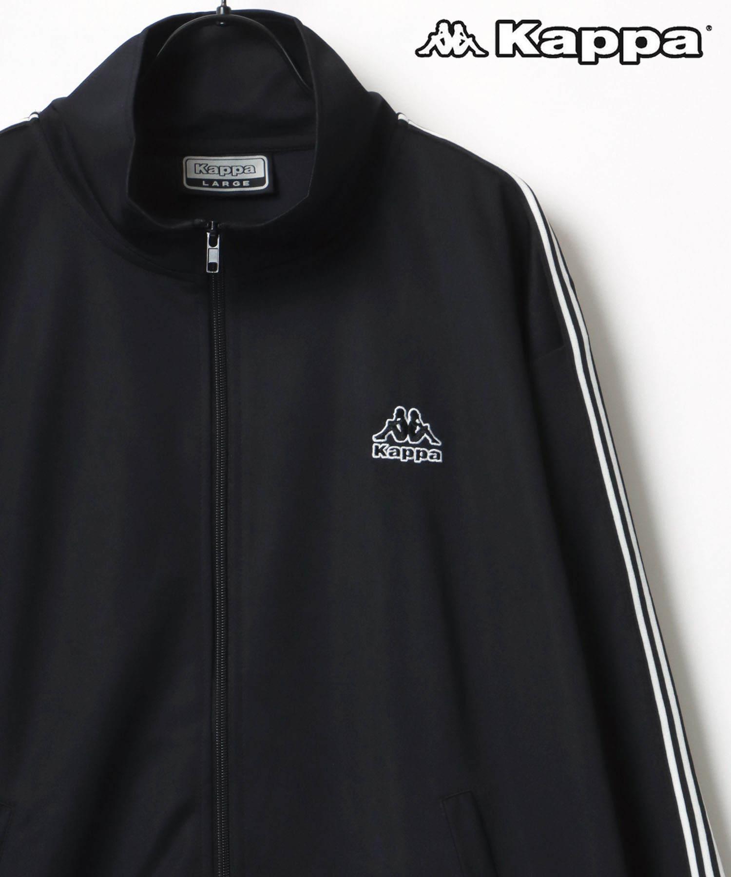 90s　カッパ　kappa トラックジャケット　袖ロゴ　オーバーサイズ Kappa（カッパ）の「Kappa/カッパ オーバーサイズ ロゴ ワン
