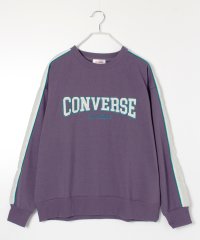 CONVERSE/【CONVERSE/コンバース】裏毛ラインクルーネックスウェット/505603623