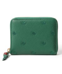 perche/＜ロングセラー＞ペルケ perche ドット刺繍ラウンドパームフィットウォレット/505625693