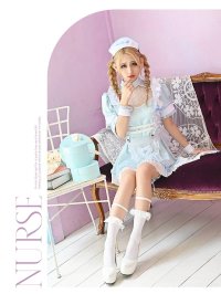 Rew-You/コスプレ ナース 看護師 かわいい ランジェリーコスプレ 体型カバー ギャル かわいい 今日好き sexy ワンピース Ryuyu/505634081