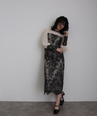 PourVous/プールヴー PourVous ミモレ丈&袖ありフォーマルIラインお呼ばれ結婚式パーティードレス ワンピース 20代 30代 40代/505634130