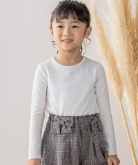 BeBe Petits Pois Vert/【店舗限定】リブメロウポイントトップス(95~150cm)/505634883