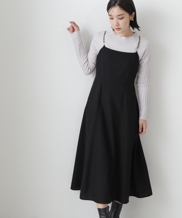 セール 30%OFF】チェーンストラップキャミワンピース(505634959