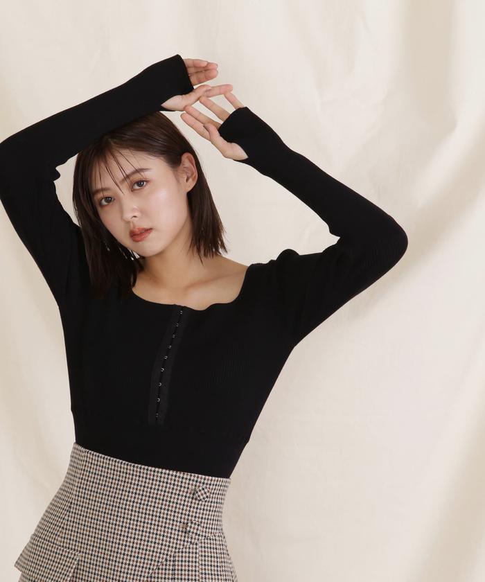 セール 30%OFF】フロントホックニット(505634986) | ジル バイ