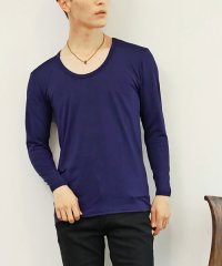 TopIsm/インナー メンズ Tシャツ 下着 インナーシャツ 暖かく 快適 裏起毛 ヒートインナー クイックドライ クルーネック Vネック タートルネック 秋 冬/505635356