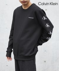 Calvin Klein/【Calvin Klein / カルバンクライン】BLACK LOGO SWEAT 40DC435 ロゴ スウェット トレーナー ロンT/505623379