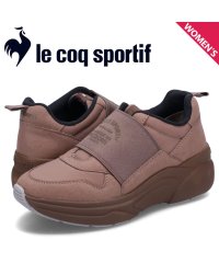 le coq sportif/ルコック スポルティフ le coq sportif スニーカー スリッポン LCS ブローニュ レディース 厚底 LCS BOULOGNE SP ブラウン Q/505636560