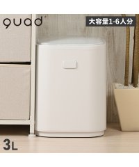 QUADS/QUADS クワッズ 生ゴミ処理機 生ごみ 家庭用 減量乾燥機 3L 大容量 高速乾燥 粉砕一体化 活性炭 フィルター付 ギュット GYUTTO QS361/505636634