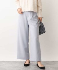 MK MICHEL KLEIN/ウールライクツイルワイドパンツ/洗える/505637169