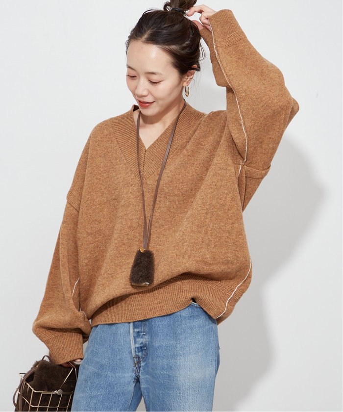 NEPLA./ネプラ】別注 DROP SHOLDER V/N プルオーバー(505637797