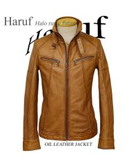 Haruf/ハルフ Haruf レザージャケット ライダースジャケット 革ジャン メンズ 本革 シングルライダース 革ジャケット ラムレザー TQPOS1/505637842
