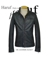 Haruf/ハルフ Haruf レザージャケット ライダースジャケット 革ジャン メンズ 本革 シングルライダース 革ジャケット ラムレザー TQPOS2/505637843