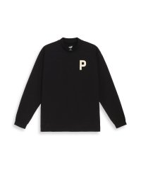 PUMA/メンズ ゴルフ Pロゴ ミニワッフル ストレッチ トップス 長袖/505638452