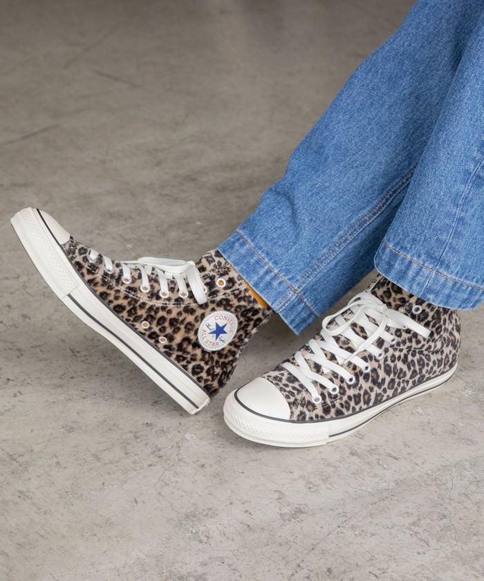 メンズ】CONVERSE ALLSTAR LEOPARDFUR HI／コンバース オールスター