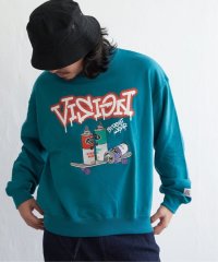 VENCE　EXCHANGE/VISION STREET WEAR ビジョンストリートウェア スプレーイラストトレーナー/505483077