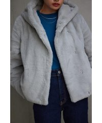 AZUL by moussy/B－HEATフラッフィーフェイクファーブルゾン/505639798