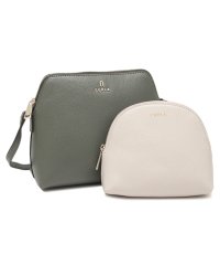 FURLA/フルラ ショルダーバッグ カメリア ポーチ セット ミニサイズ グレー ホワイト レディース FURLA WE00454 ARE000 2295S CAMELI/505640399