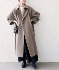 SHIPS any WOMEN/【WEB限定】SHIPS any: ノンミュールジングウール バルマカーン コクーン コート 23AW/505642504