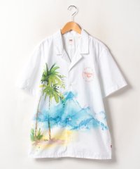 LEVI’S OUTLET/サンセット 半袖シャツ ホワイト PALM SCENE/505483477