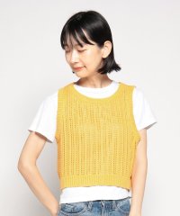 LEVI’S OUTLET/ニットベスト イエロー AMBER YELLOW/505483495