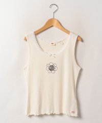 LEVI’S OUTLET/DRY GOODS グラフィック タンク ホワイト RAVE DAISY/505483503